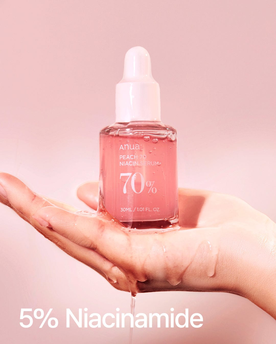 Anua - Peach 70% Niacinamide Serum 1.01oz πΈ