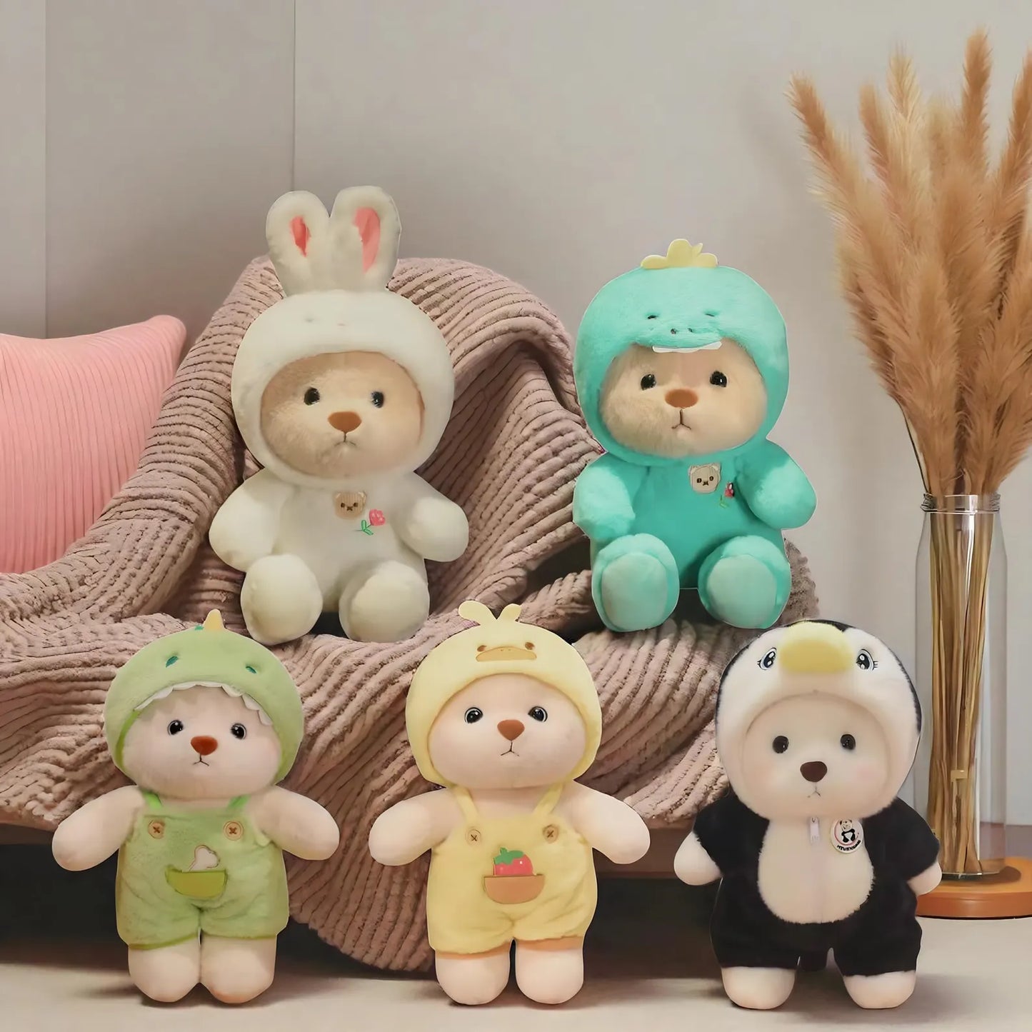 Anime Cosplay Jointed Bear Plush Toy π»