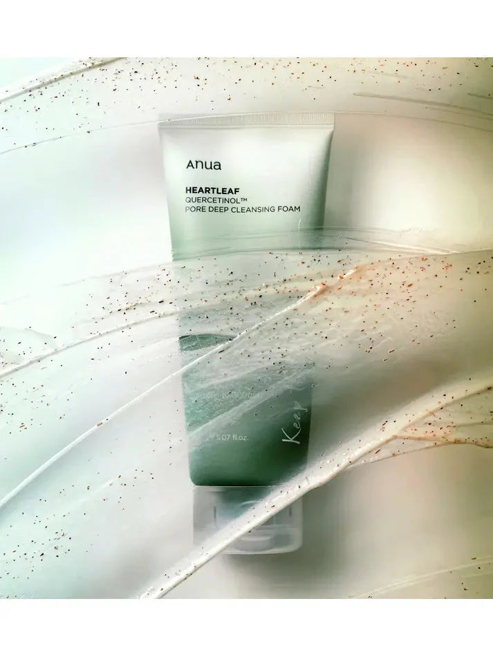 Anua – Heartleaf Quercetinol Pore Deep Cleansing Foam 🫧