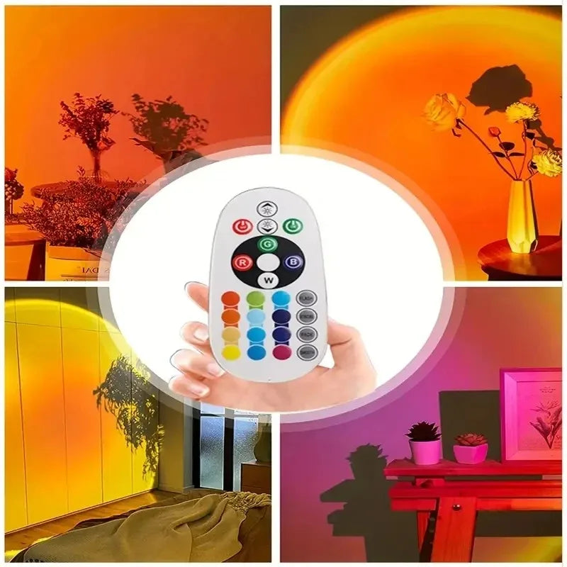 16-Color Spectrum Vibrant Sunset Projection Light ☀️