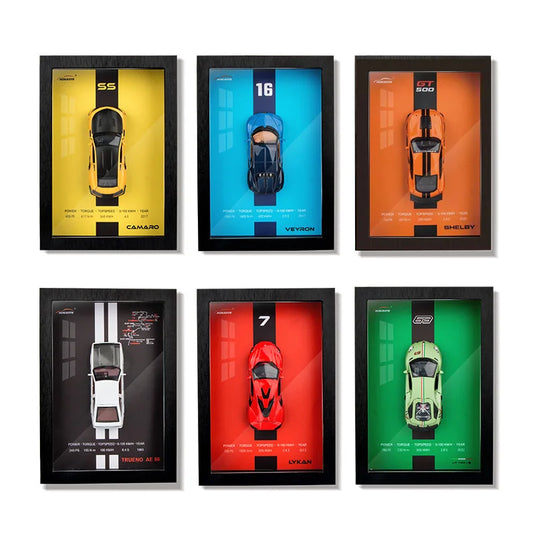 Alloy Racing Car 3D Model Frame ποΈ