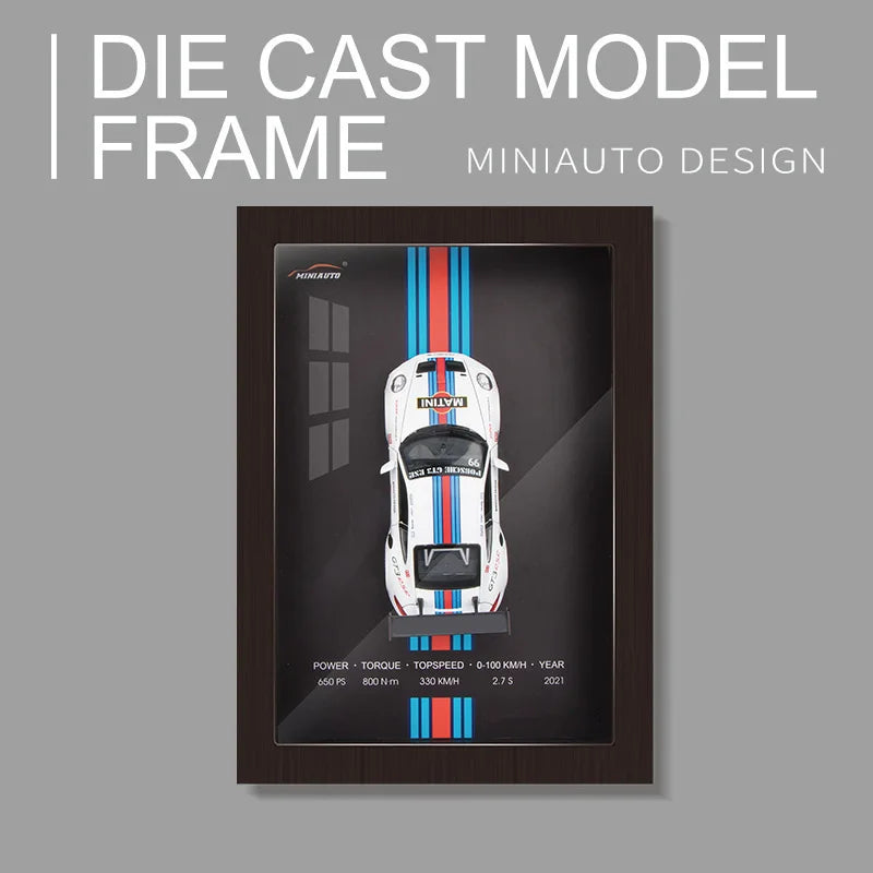 Alloy Racing Car 3D Model Frame 🏎️