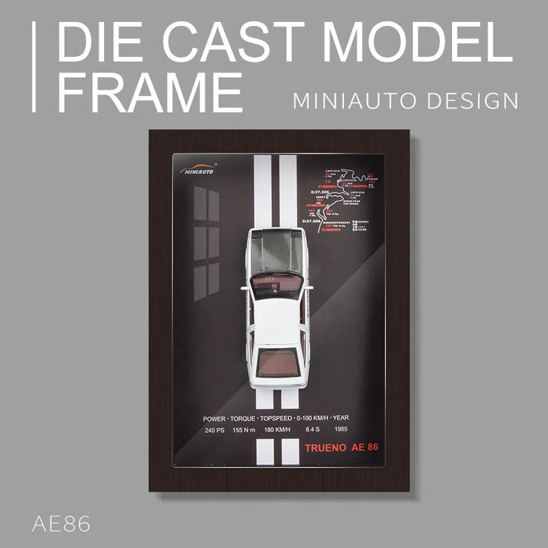 Alloy Racing Car 3D Model Frame 🏎️