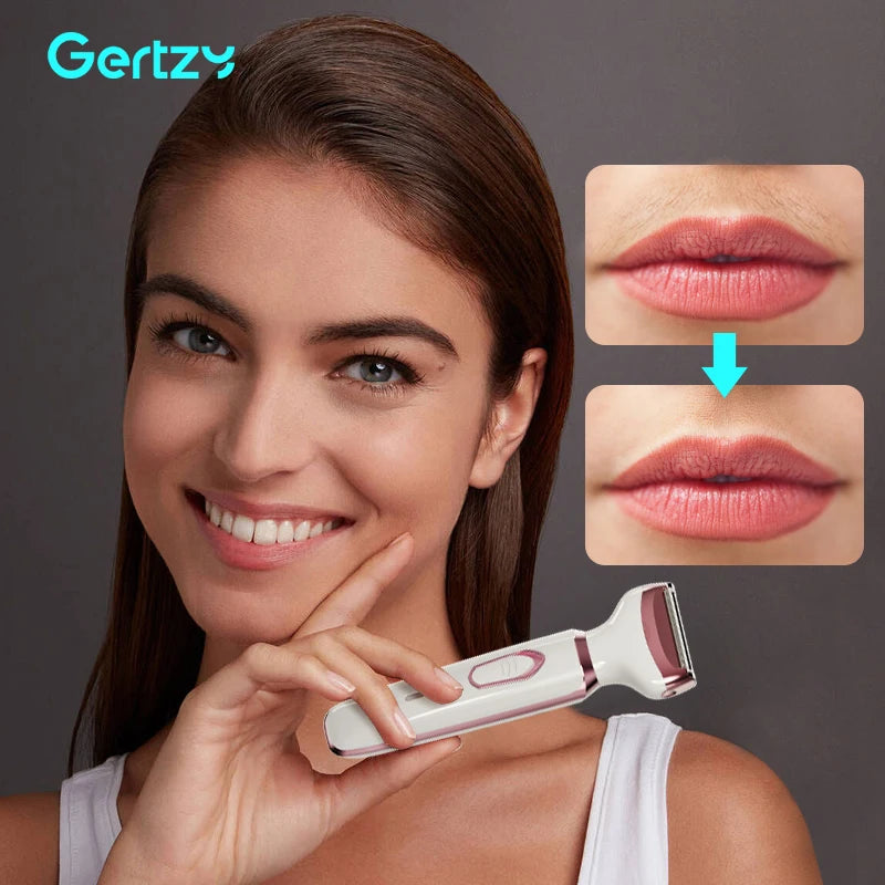 GlowTrim Pro - 4-in-1 Rechargeable Electric Razor Kit🪒