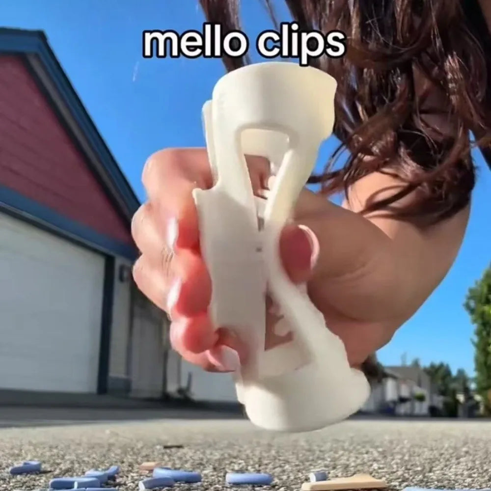 Silicone Mello Cloud Claw Clip