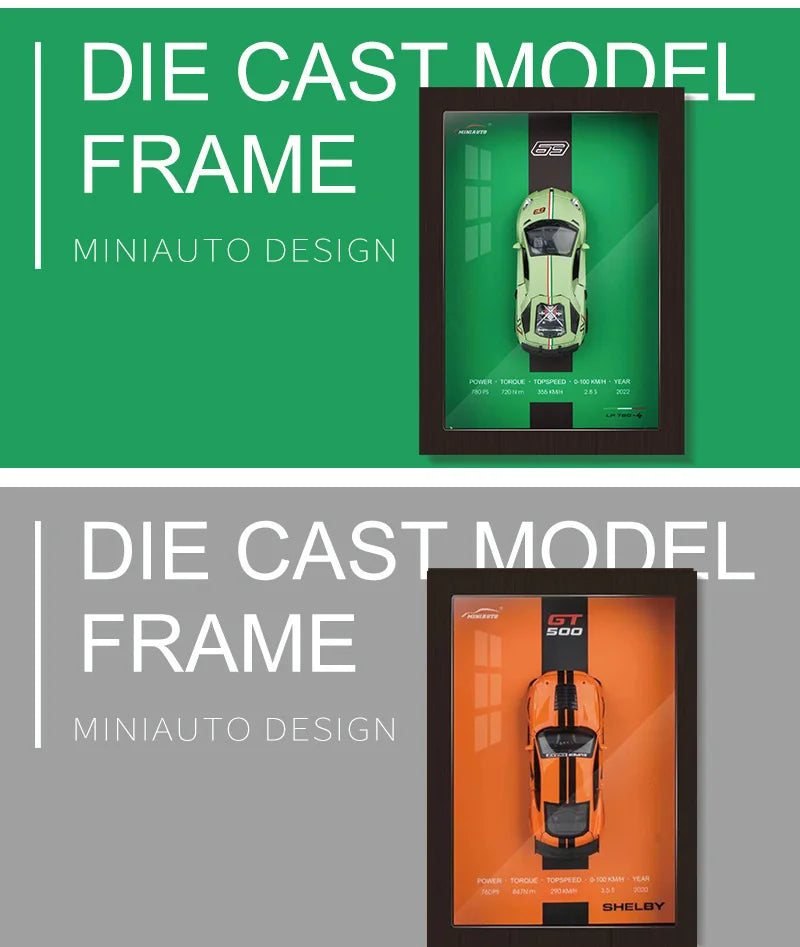 Alloy Racing Car 3D Model Frame 🏎️