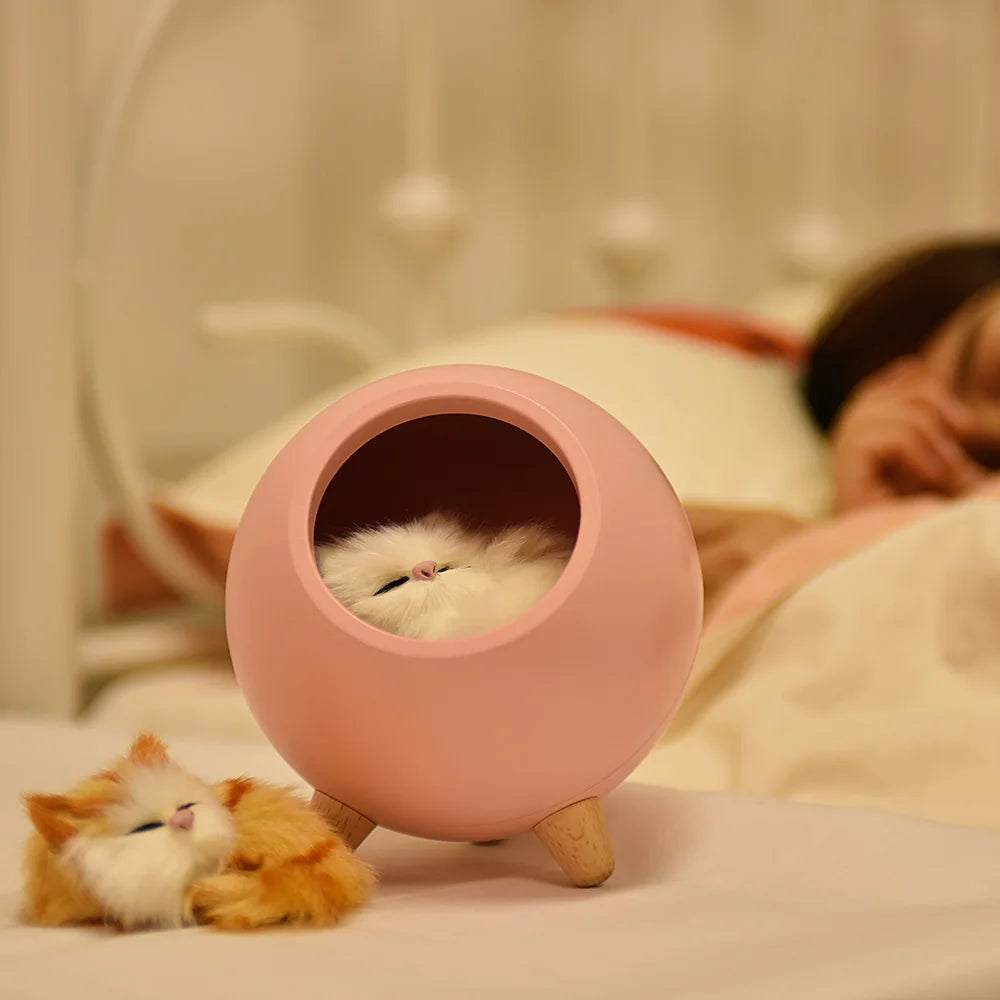 Cozy Cat House Lamp