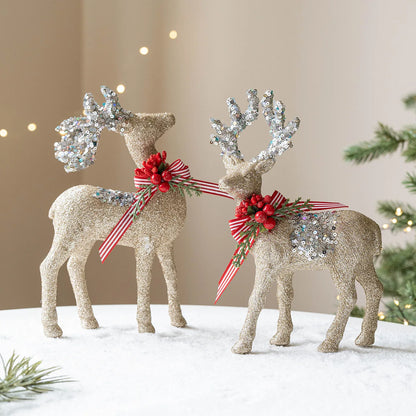 Christmas Deer Family Decor
