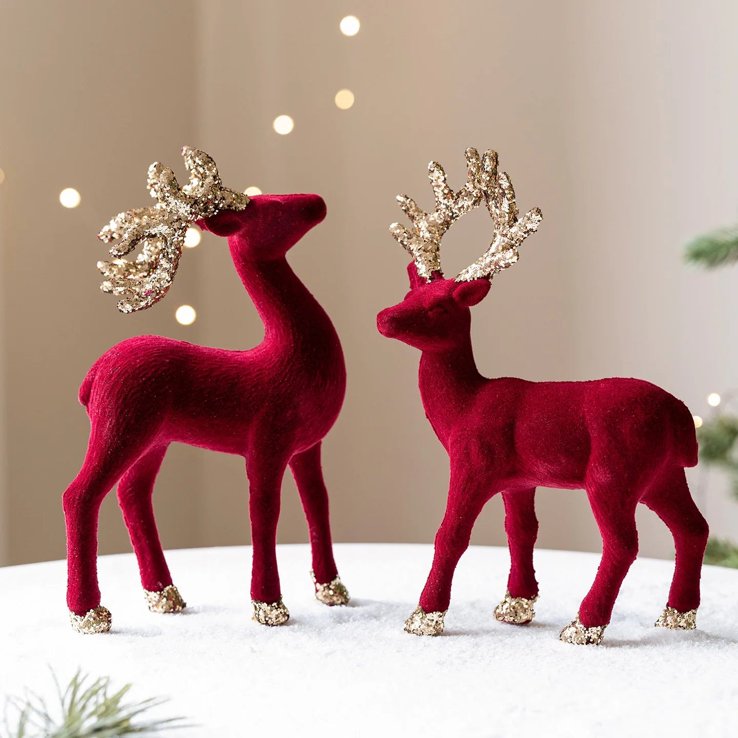 Christmas Deer Family Decor