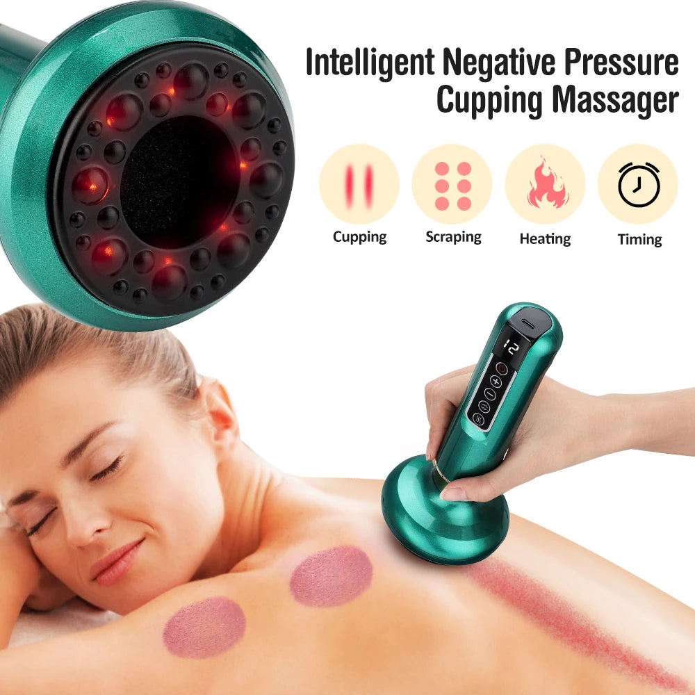 6/12 Gear Electric Cupping Massager ⚡