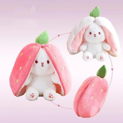 Bunny Plush – Carrot & Strawberry
