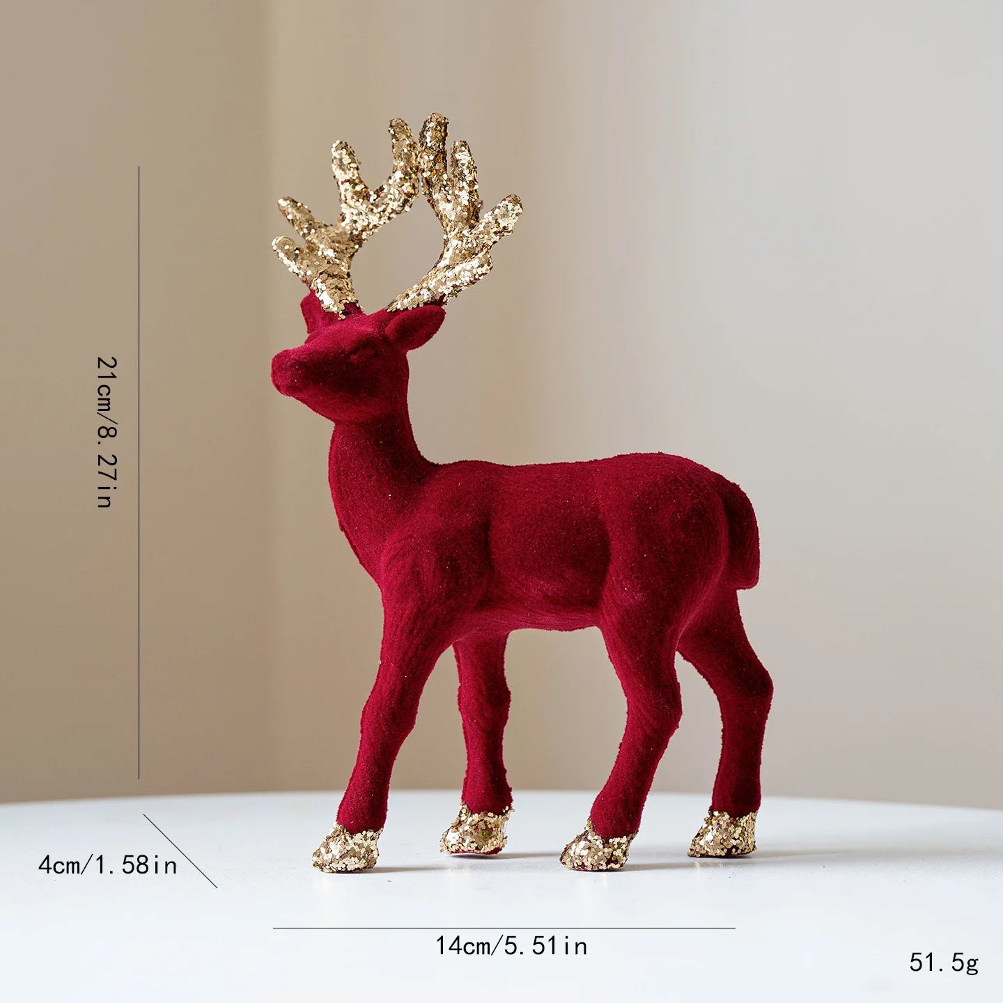 Christmas Deer Family Decor