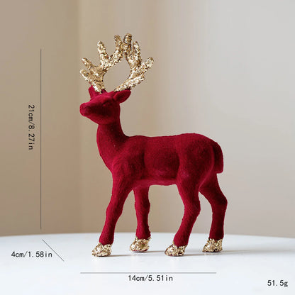 Christmas Deer Family Decor