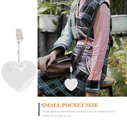 Purse Heart Light 🤍