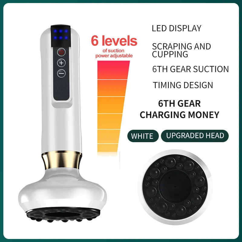 6/12 Gear Electric Cupping Massager ⚡