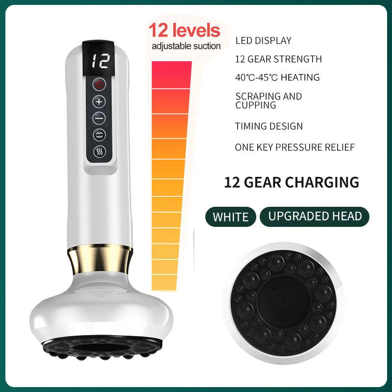 6/12 Gear Electric Cupping Massager ⚡