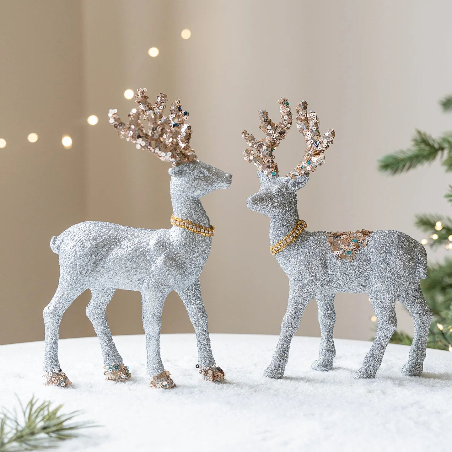 Christmas Deer Family Decor