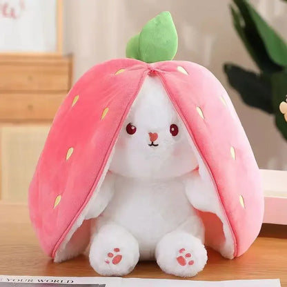 Bunny Plush – Carrot & Strawberry