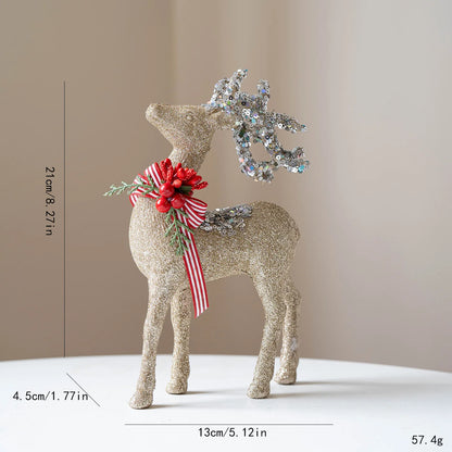 Christmas Deer Family Decor
