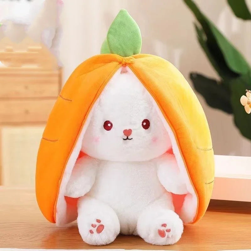 Bunny Plush – Carrot & Strawberry
