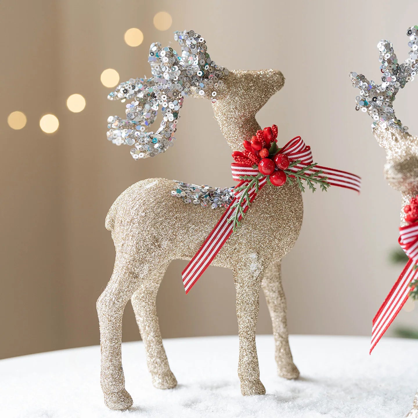 Christmas Deer Family Decor