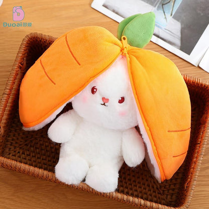 Bunny Plush – Carrot & Strawberry
